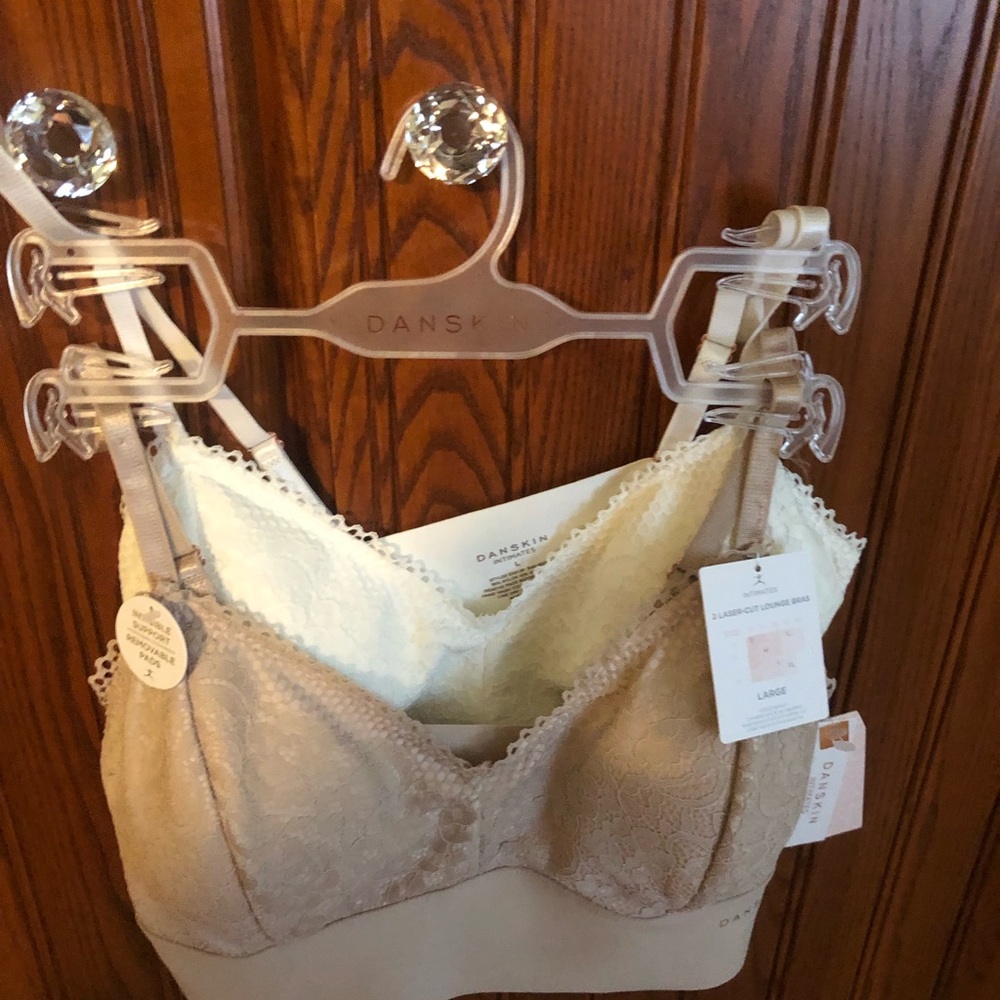 NWT Danskin Lounge Bras 2 pack